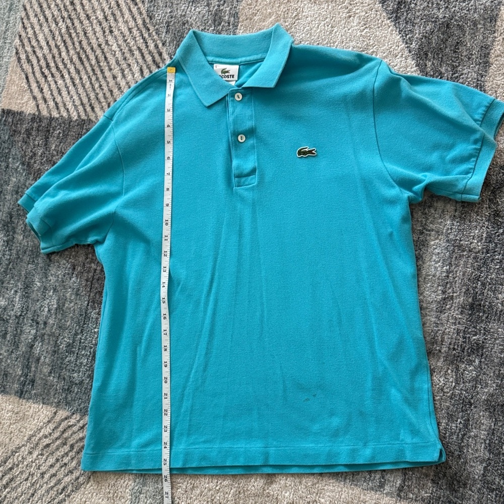 Lacoste Aqua Blue Polo Shirt